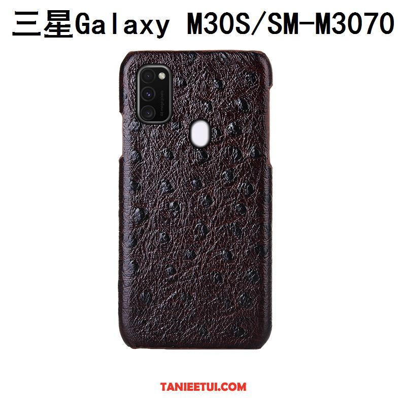 Etui Samsung Galaxy M30s Anti-fall Czarny Dostosowane, Futerał Samsung Galaxy M30s Telefon Komórkowy Tylna Pokrywa Luksusowy