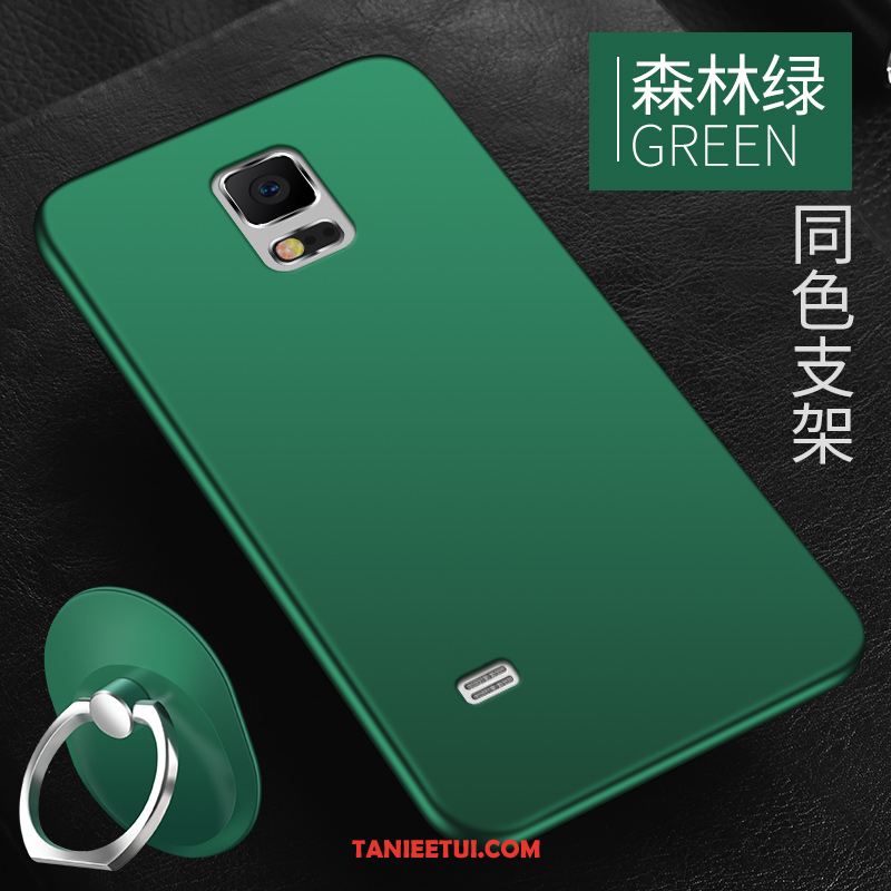 Etui Samsung Galaxy Note 4 Gwiazda Nubuku Zielony, Futerał Samsung Galaxy Note 4 Miękki Cienka Ochraniacz