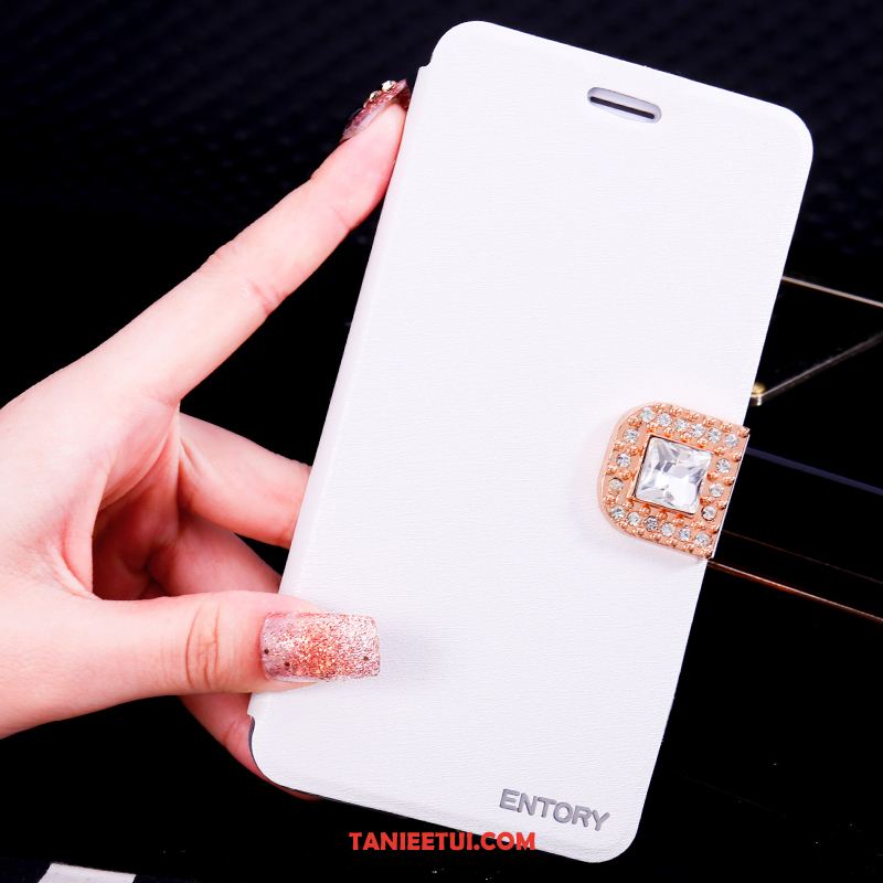 Etui Samsung Galaxy Note 4 Skórzany Futerał Biały Gwiazda, Obudowa Samsung Galaxy Note 4 Anti-fall Telefon Komórkowy Ochraniacz