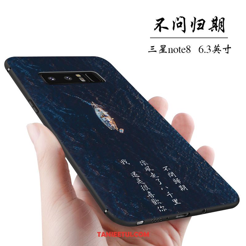 Etui Samsung Galaxy Note 8 All Inclusive Czarny Kreatywne, Pokrowce Samsung Galaxy Note 8 Telefon Komórkowy Osobowość Silikonowe