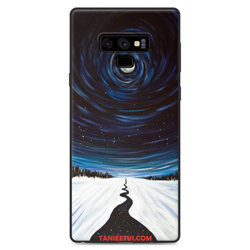 Etui Samsung Galaxy Note 9 Kreskówka Czarny Kreatywne, Obudowa Samsung Galaxy Note 9 Ochraniacz Telefon Komórkowy Gwiazda