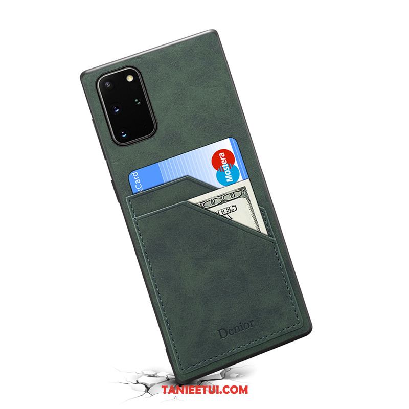 Etui Samsung Galaxy Note20 Kreatywne Karta Gwiazda, Obudowa Samsung Galaxy Note20 Telefon Komórkowy Skórzany Futerał Braun