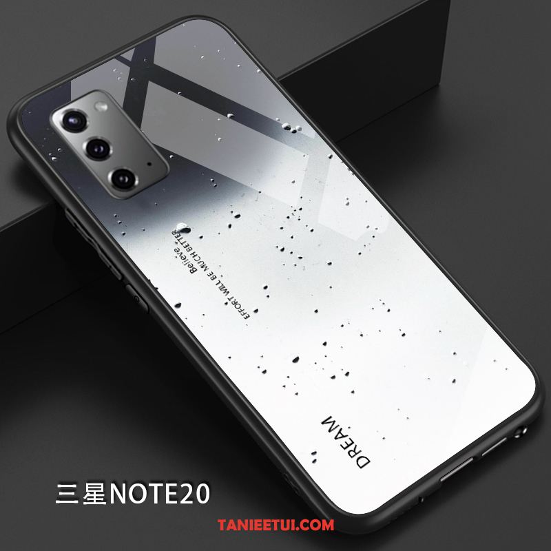 Etui Samsung Galaxy Note20 Purpurowy All Inclusive Miękki, Obudowa Samsung Galaxy Note20 Telefon Komórkowy Gradient Cienkie
