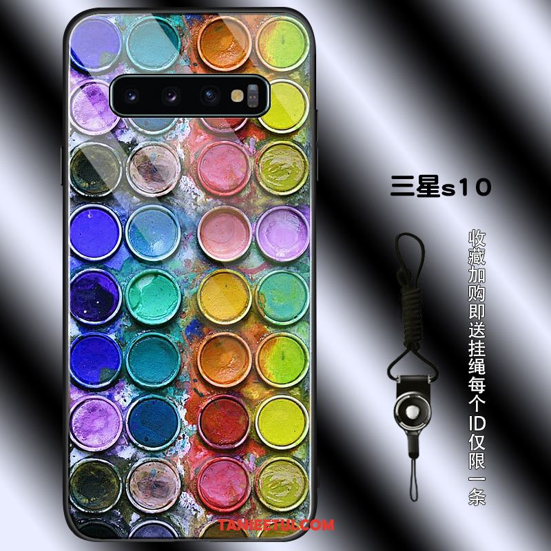 Etui Samsung Galaxy S10 Kolor Osobowość Kształt Diamentu, Pokrowce Samsung Galaxy S10 Kolorowe Młodzież All Inclusive