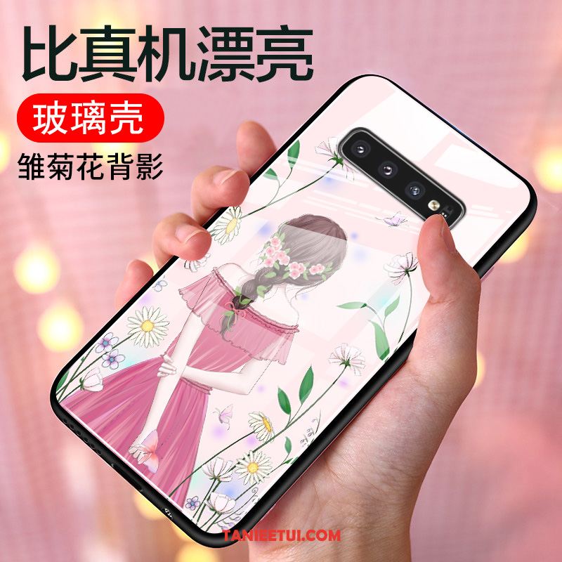 Etui Samsung Galaxy S10 Silikonowe Różowe Telefon Komórkowy, Obudowa Samsung Galaxy S10 Anti-fall Osobowość Kreatywne