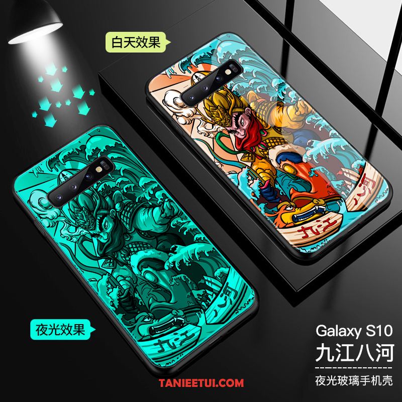 Etui Samsung Galaxy S10 Szkło Telefon Komórkowy Modna Marka, Pokrowce Samsung Galaxy S10 All Inclusive Gwiazda Tendencja