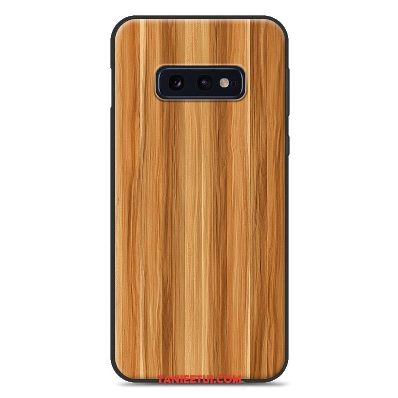 Etui Samsung Galaxy S10e Wzór Kolor Proste, Pokrowce Samsung Galaxy S10e Gwiazda Telefon Komórkowy Osobowość Braun