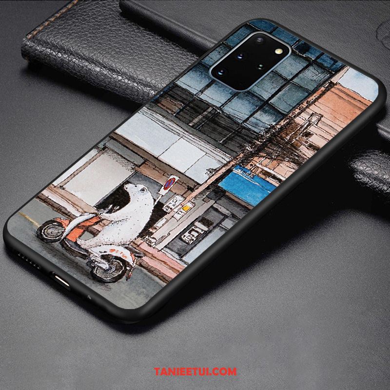 Etui Samsung Galaxy S20+ Anti-fall Telefon Komórkowy Proste, Futerał Samsung Galaxy S20+ Miękki Osobowość Zielony