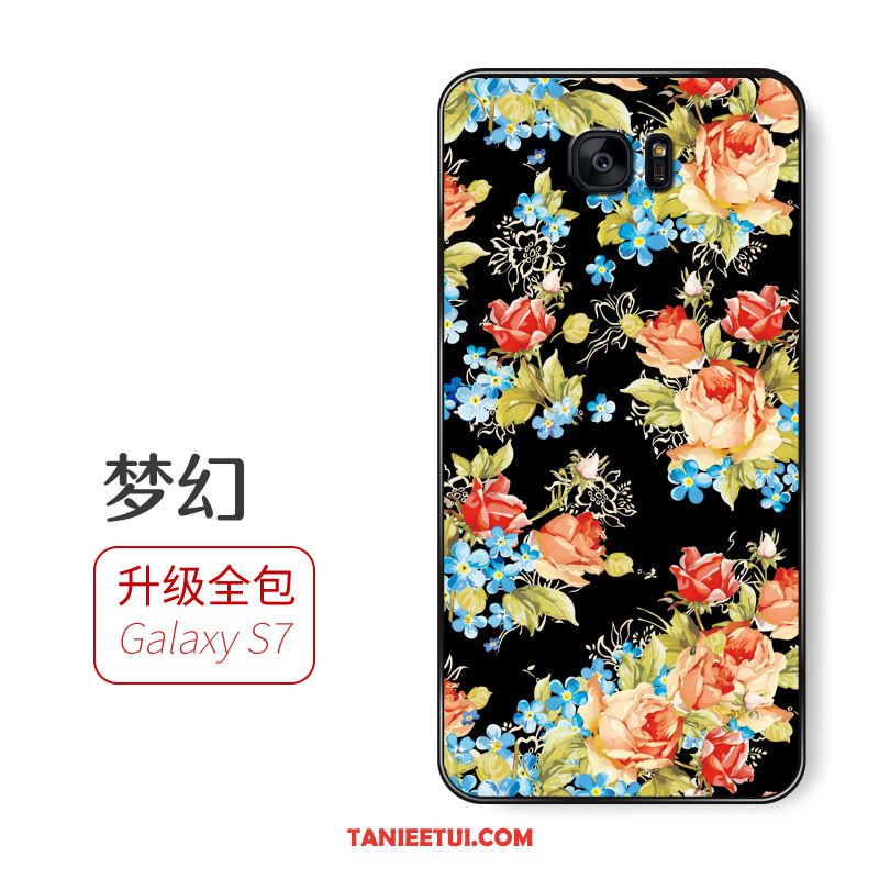 Etui Samsung Galaxy S7 Gwiazda Miękki Zielony, Obudowa Samsung Galaxy S7 Telefon Komórkowy