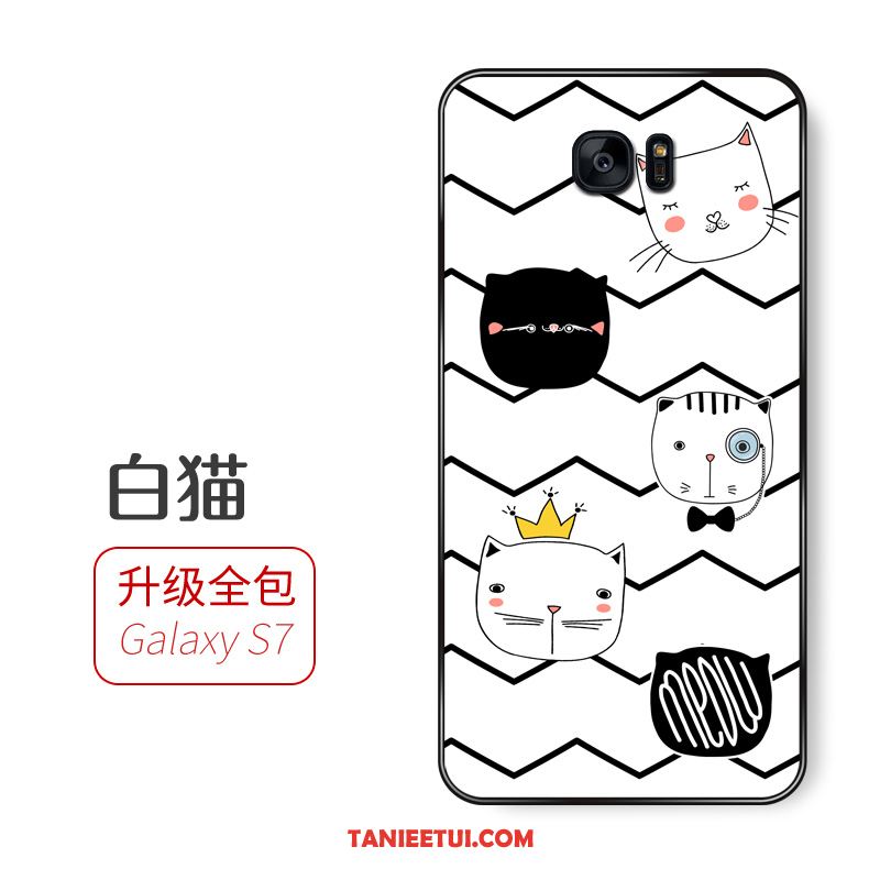 Etui Samsung Galaxy S7 Gwiazda Telefon Komórkowy Żółty, Futerał Samsung Galaxy S7 Miękki Anti-fall Kreskówka