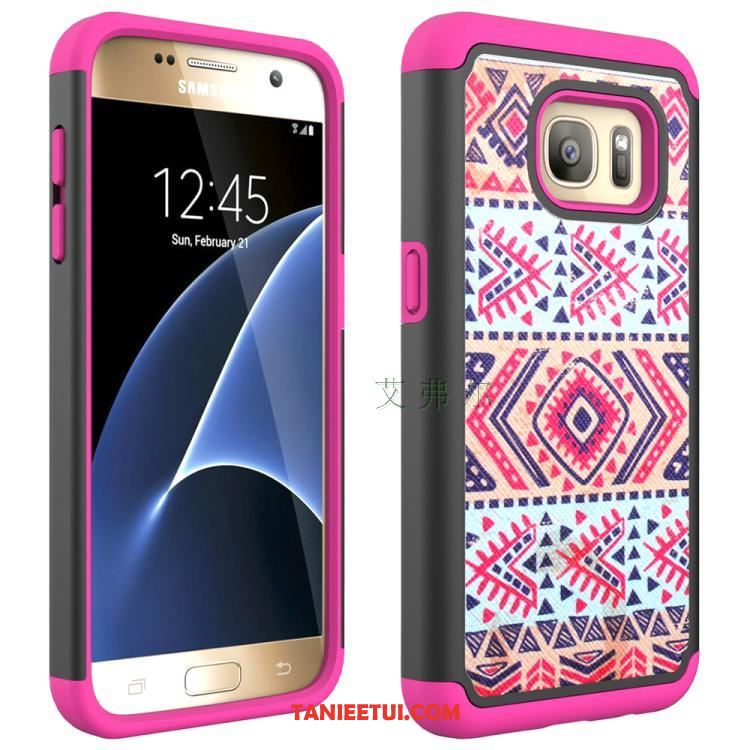 Etui Samsung Galaxy S7 Kolor Telefon Komórkowy Niebieski, Pokrowce Samsung Galaxy S7 Anti-fall Ochraniacz Gwiazda