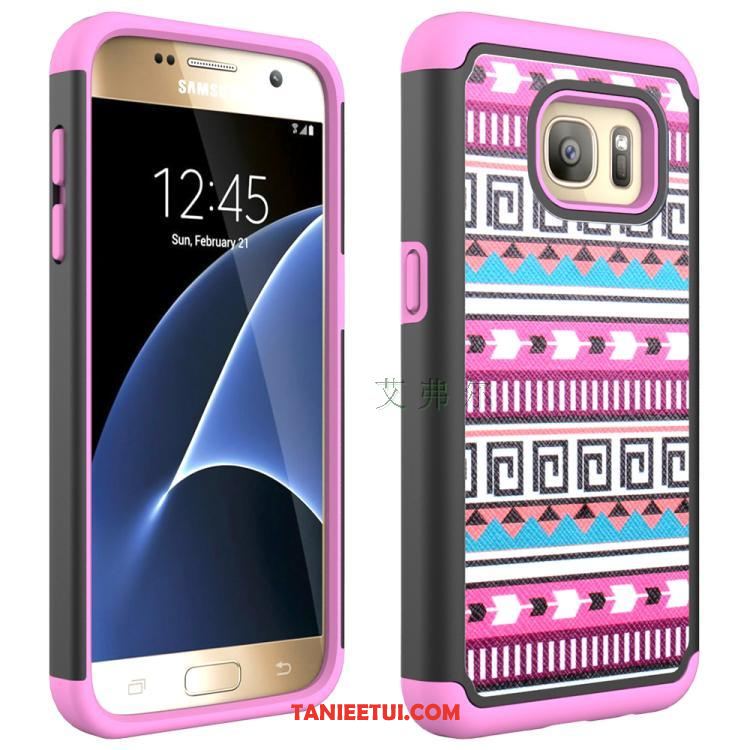 Etui Samsung Galaxy S7 Kolor Telefon Komórkowy Niebieski, Pokrowce Samsung Galaxy S7 Anti-fall Ochraniacz Gwiazda