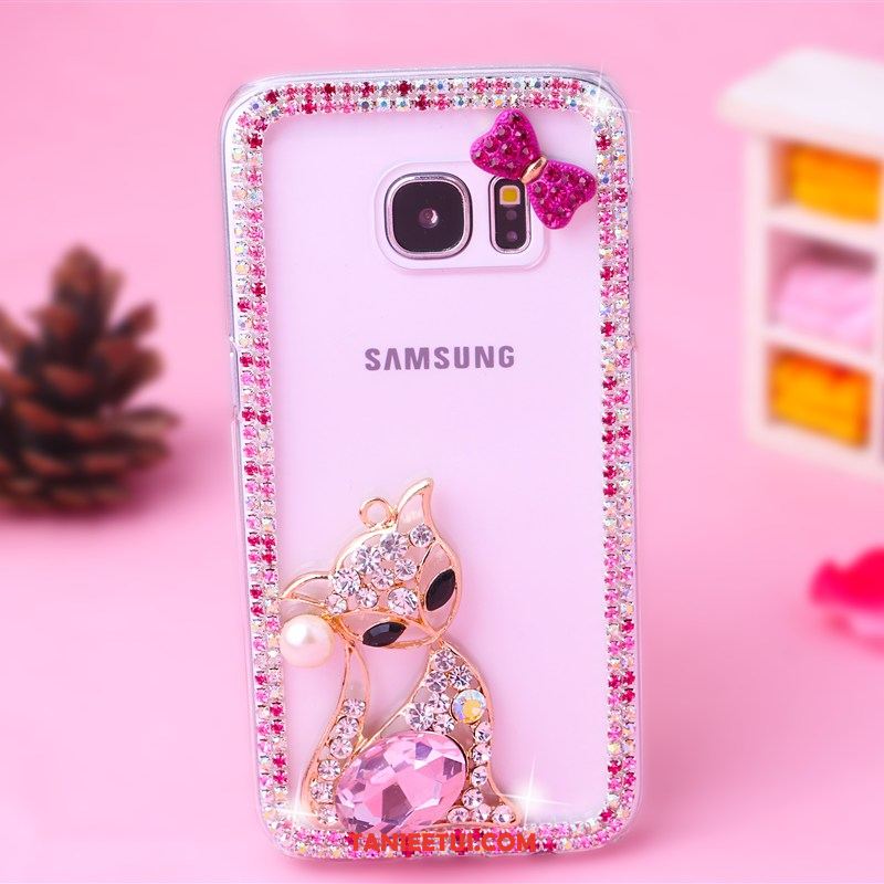 Etui Samsung Galaxy S7 Królik Gwiazda Ochraniacz, Pokrowce Samsung Galaxy S7 Telefon Komórkowy Wiszące Ozdoby