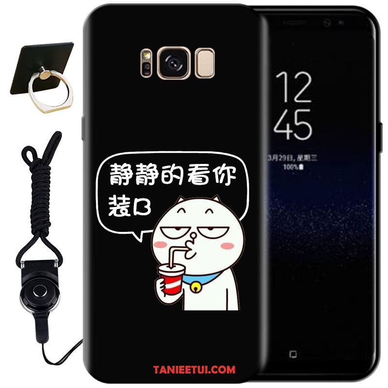 Etui Samsung Galaxy S8+ Relief Moda Silikonowe, Pokrowce Samsung Galaxy S8+ Czarny Kolor Ochraniacz