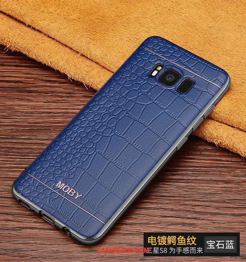 Etui Samsung Galaxy S8 Silikonowe Gwiazda Miękki, Obudowa Samsung Galaxy S8 Niebieski Biznes Ochraniacz