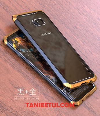 Etui Samsung Galaxy S8+ Telefon Komórkowy Anti-fall Czarny, Futerał Samsung Galaxy S8+ Ochraniacz Granica Szkło