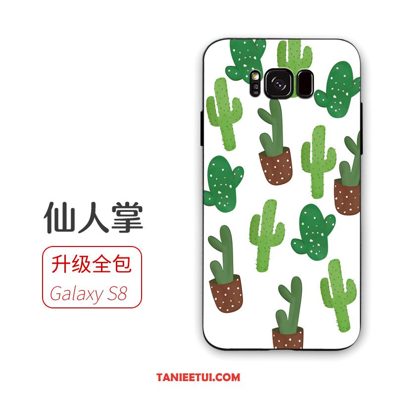 Etui Samsung Galaxy S8 Świeży Telefon Komórkowy Kreskówka, Obudowa Samsung Galaxy S8 Silikonowe Zielony Gwiazda