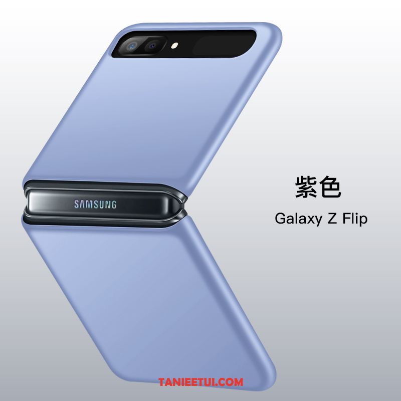 Etui Samsung Z Flip Składać Telefon Komórkowy Anti-fall, Futerał Samsung Z Flip Zielony All Inclusive Purpurowy