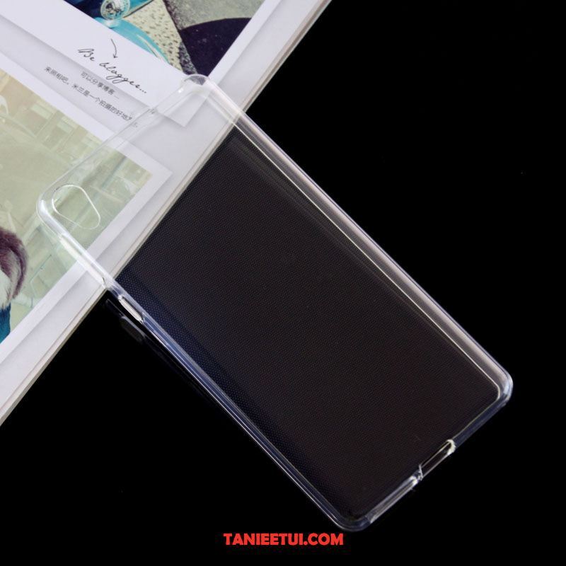 Etui Sony Xperia E5 Ochraniacz Telefon Komórkowy Miękki, Obudowa Sony Xperia E5 Antypoślizgowe Przezroczysty Czerwony