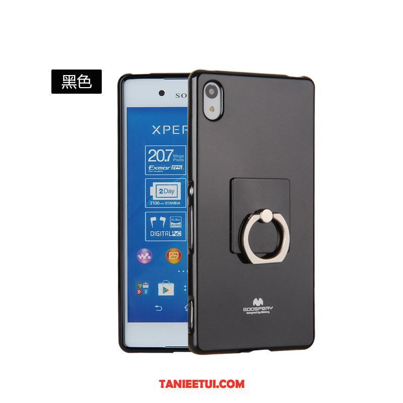 Etui Sony Xperia E5 Ring Miękki Ochraniacz, Pokrowce Sony Xperia E5 Purpurowy Telefon Komórkowy Nowy