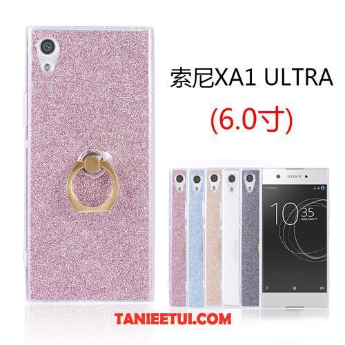Etui Sony Xperia Xa Ultra Anti-fall Silikonowe Różowe, Pokrowce Sony Xperia Xa Ultra Ring Miękki Telefon Komórkowy