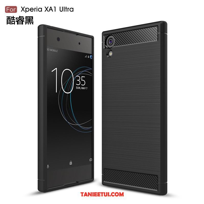 Etui Sony Xperia Xa Ultra Silikonowe Etui Telefon Komórkowy Ochraniacz, Futerał Sony Xperia Xa Ultra Wzór Czarny All Inclusive