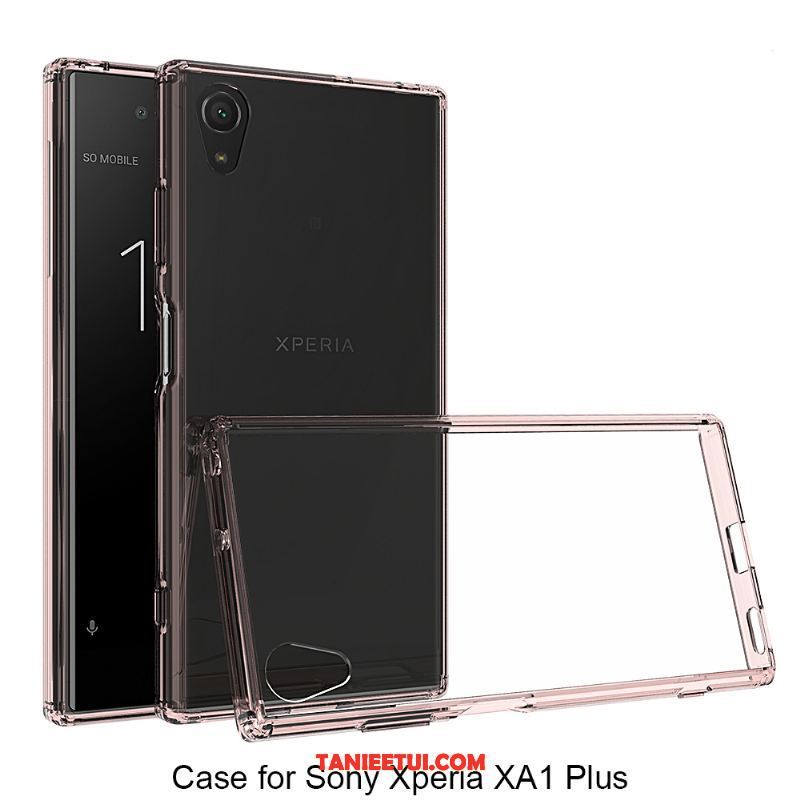 Etui Sony Xperia Xa1 Plus Ochraniacz Ochrona Przeciwwybuchowa Telefon Komórkowy, Futerał Sony Xperia Xa1 Plus Miękki Trudno Biały