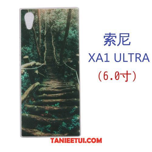 Etui Sony Xperia Xa1 Ultra Kreatywne Miękki Kreskówka, Obudowa Sony Xperia Xa1 Ultra Silikonowe Telefon Komórkowy Biały