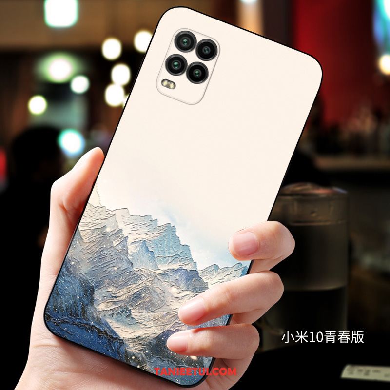 Etui Xiaomi Mi 10 Lite Nowy Anti-fall Kreatywne, Obudowa Xiaomi Mi 10 Lite Telefon Komórkowy Ochraniacz Młodzież Beige