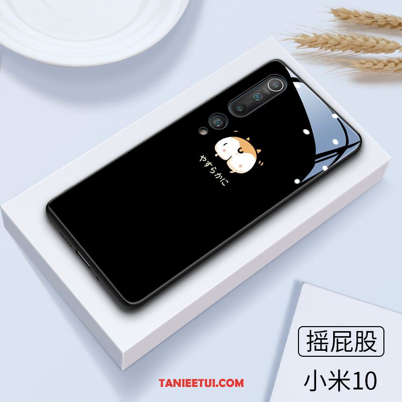 Etui Xiaomi Mi 10 Miękki Kotek Nowy, Futerał Xiaomi Mi 10 Telefon Komórkowy Piękny Szkło Beige