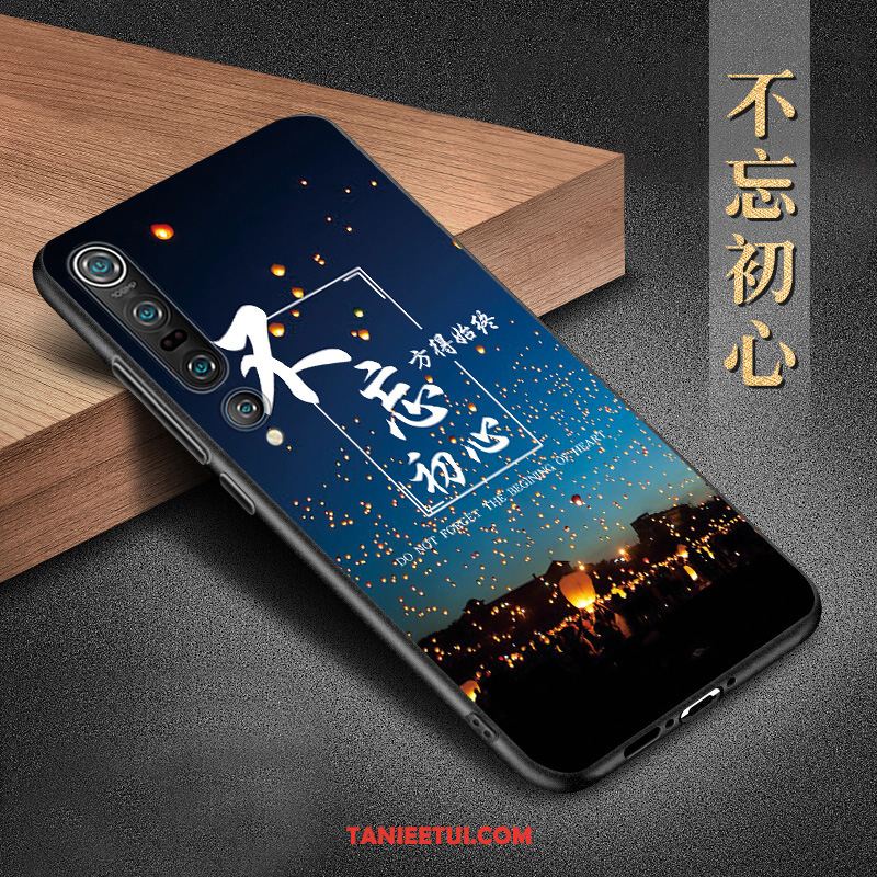 Etui Xiaomi Mi 10 Pro Mały Telefon Komórkowy Niebieski, Obudowa Xiaomi Mi 10 Pro Silikonowe Tendencja Anti-fall Beige