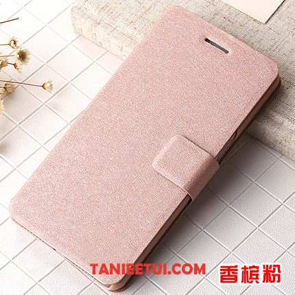 Etui Xiaomi Mi 8 Klapa Różowe Telefon Komórkowy, Obudowa Xiaomi Mi 8 Czerwony Mały Anti-fall Beige