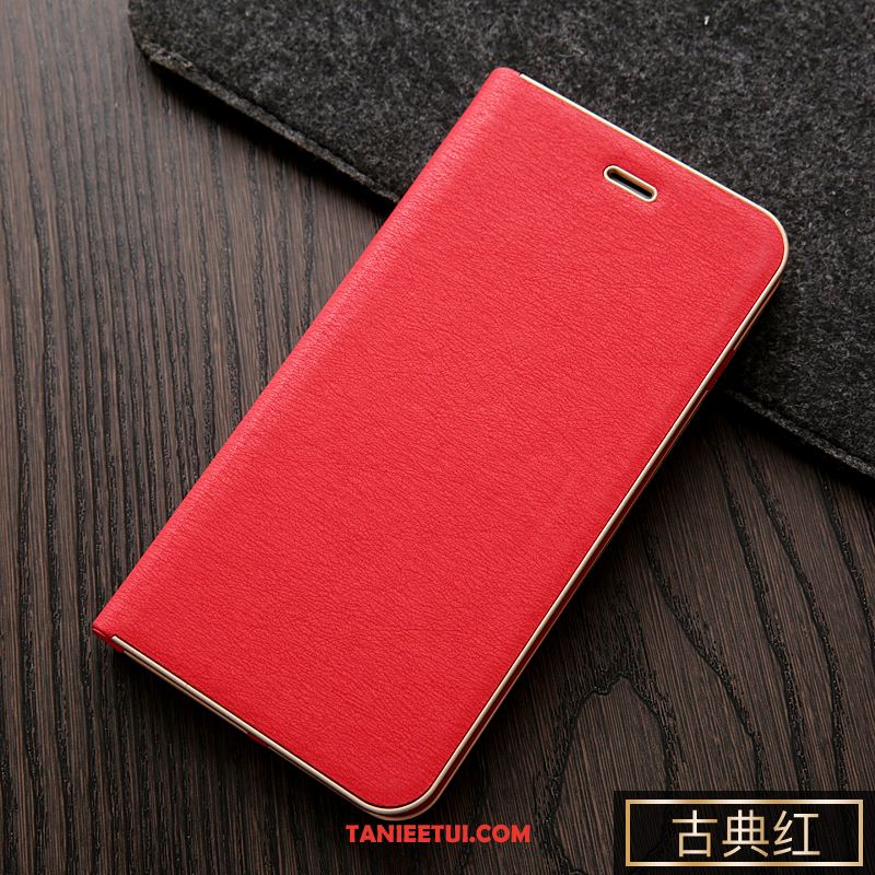 Etui Xiaomi Mi 8 Lite Anti-fall All Inclusive Telefon Komórkowy, Obudowa Xiaomi Mi 8 Lite Skórzany Futerał Różowe Prawdziwa Skóra