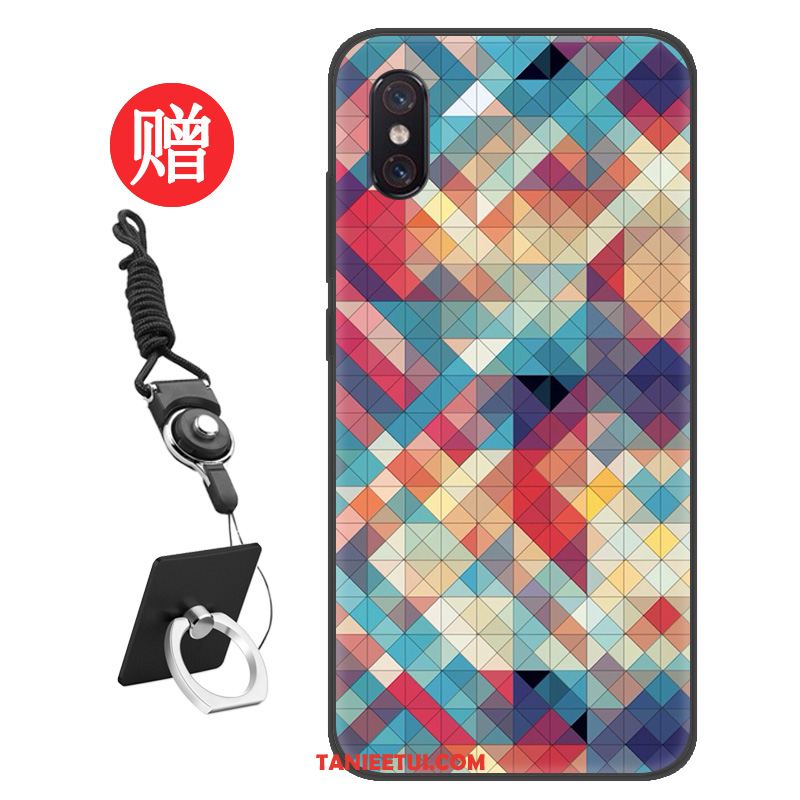 Etui Xiaomi Mi 8 Pro Filmy Ochraniacz Kreatywne, Obudowa Xiaomi Mi 8 Pro Czerwony Wzór Osobowość Beige