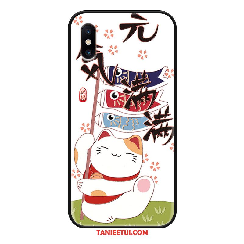 Etui Xiaomi Mi 8 Pro Nubuku Nowy Przezroczysty, Obudowa Xiaomi Mi 8 Pro Piękny Kreskówka Różowe Beige