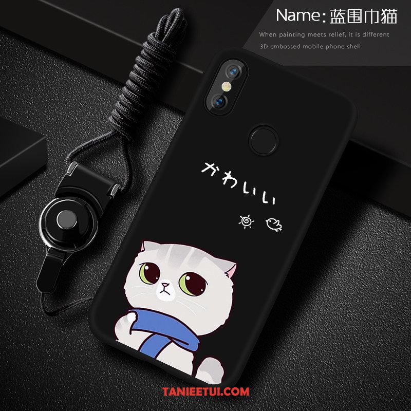 Etui Xiaomi Mi 8 Se Anti-fall Kreskówka Tendencja, Futerał Xiaomi Mi 8 Se Telefon Komórkowy Osobowość Żółty Beige