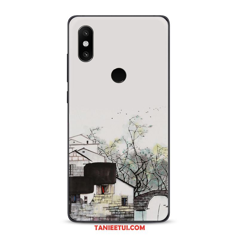 Etui Xiaomi Mi 8 Se Chiński Styl Sztuka Mały, Obudowa Xiaomi Mi 8 Se Atrament Tendencja Telefon Komórkowy Beige
