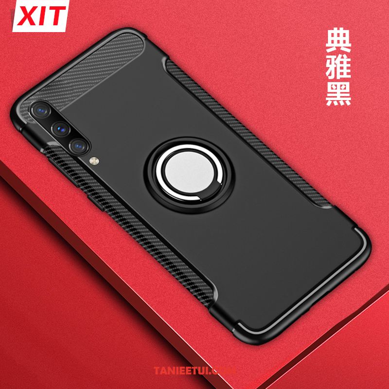 Etui Xiaomi Mi 9 Se Mały Telefon Komórkowy Ochraniacz, Obudowa Xiaomi Mi 9 Se Ciemno Czarny Wspornik Beige