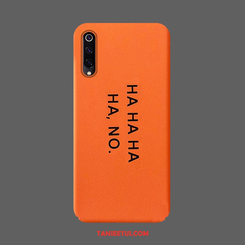 Etui Xiaomi Mi 9 Se Modna Marka Witalność Nubuku, Obudowa Xiaomi Mi 9 Se Kreatywne Telefon Komórkowy Filmy Orange Beige