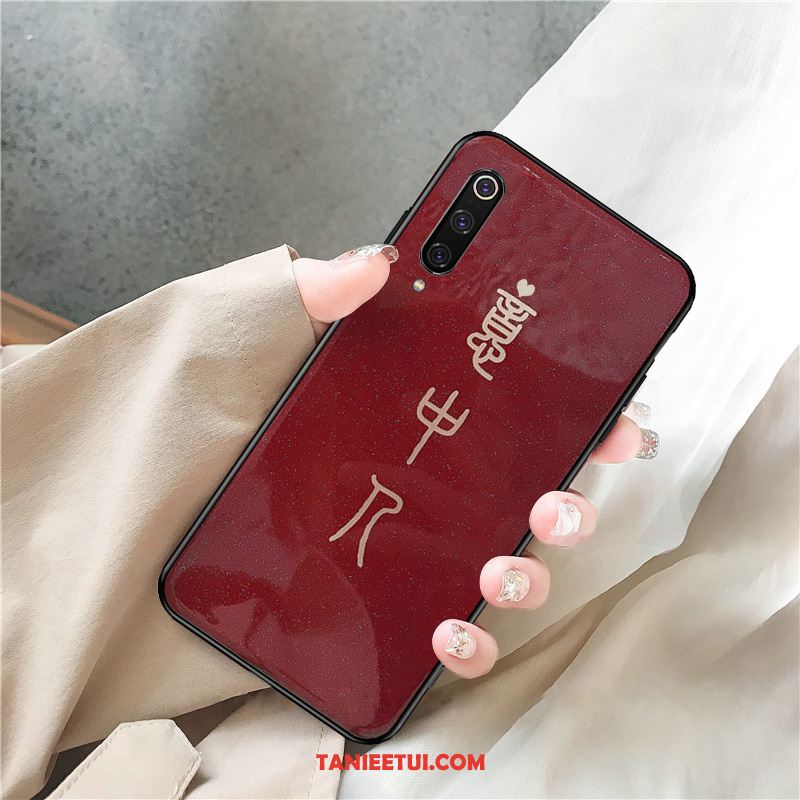 Etui Xiaomi Mi 9 Zakochani Telefon Komórkowy Czerwony, Futerał Xiaomi Mi 9 Chłodzenie Nowy Osobowość Beige