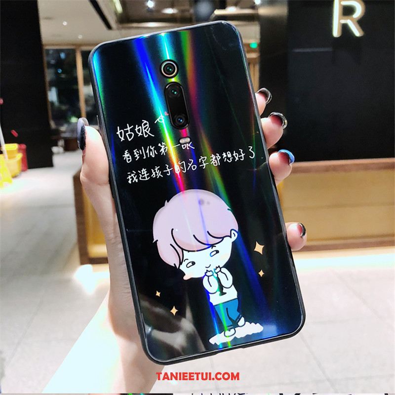 Etui Xiaomi Mi 9t Mały Anti-fall Telefon Komórkowy, Pokrowce Xiaomi Mi 9t Kreatywne Biały All Inclusive Beige