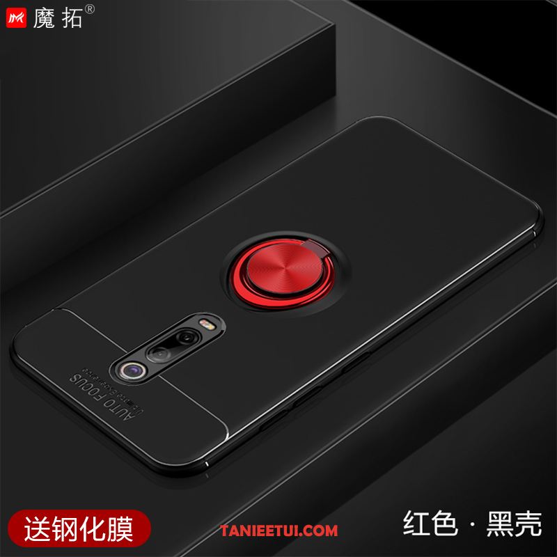 Etui Xiaomi Mi 9t Telefon Komórkowy Czerwony Magnetyzm, Pokrowce Xiaomi Mi 9t Jednolity Kolor Wspornik Mały Beige