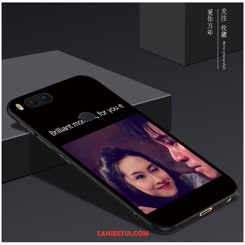 Etui Xiaomi Mi A1 Modna Marka Czarny Telefon Komórkowy, Futerał Xiaomi Mi A1 Osobowość Czerwony Netto Silikonowe Beige