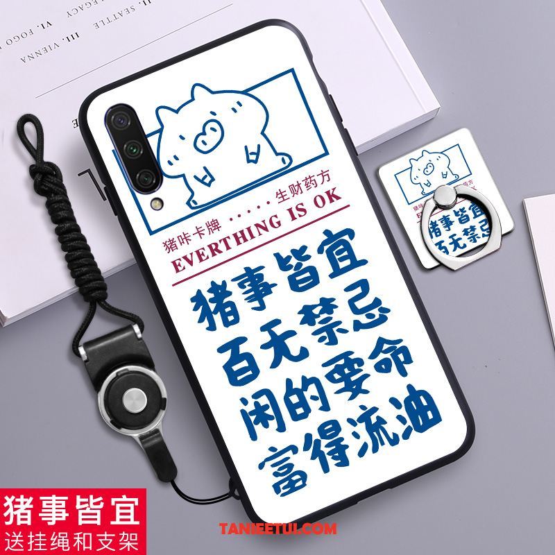 Etui Xiaomi Mi A3 Kreatywne Telefon Komórkowy Piękny, Obudowa Xiaomi Mi A3 Osobowość Silikonowe Niebieski Beige