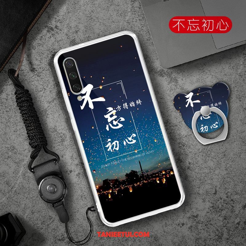 Etui Xiaomi Mi A3 Miękki Niebieski Przezroczysty, Pokrowce Xiaomi Mi A3 Telefon Komórkowy Ochraniacz Mały Beige