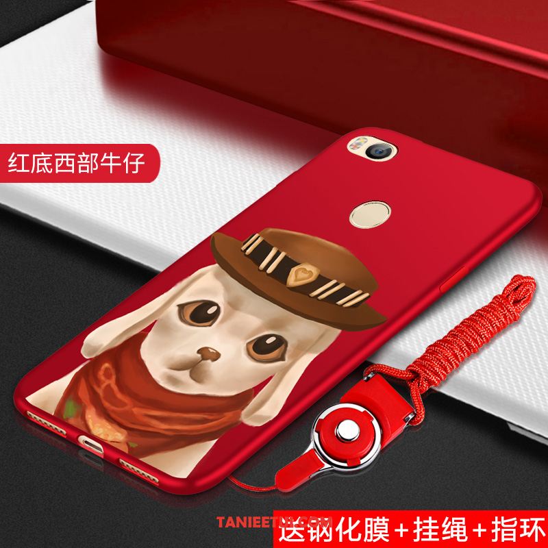 Etui Xiaomi Mi Max 2 Tendencja Czerwony Ochraniacz, Obudowa Xiaomi Mi Max 2 Telefon Komórkowy Wiszące Ozdoby Silikonowe Beige