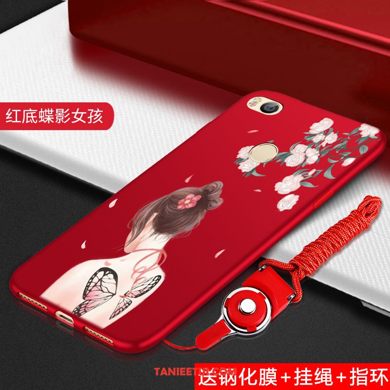 Etui Xiaomi Mi Max 2 Tendencja Czerwony Ochraniacz, Obudowa Xiaomi Mi Max 2 Telefon Komórkowy Wiszące Ozdoby Silikonowe Beige