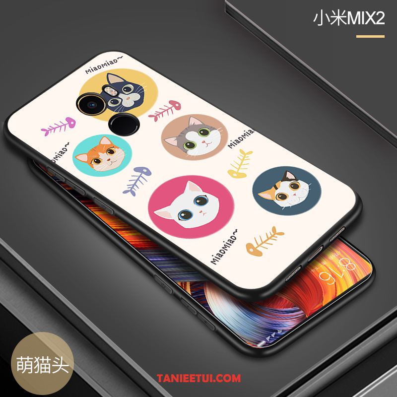 Etui Xiaomi Mi Mix 2 Nubuku Telefon Komórkowy Silikonowe, Futerał Xiaomi Mi Mix 2 Nowy Miękki Ochraniacz Beige