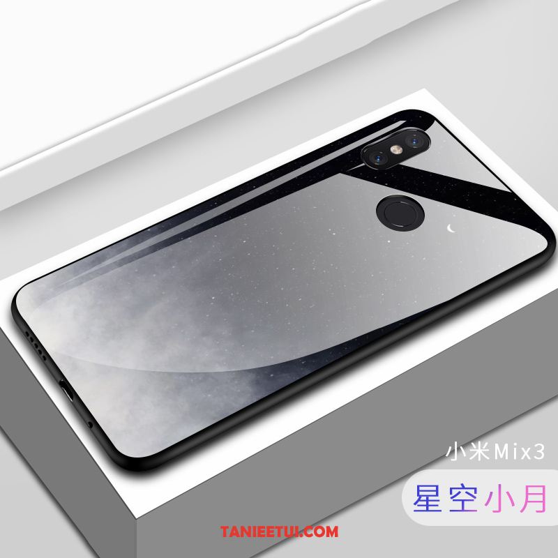 Etui Xiaomi Mi Mix 3 Silikonowe Szkło Osobowość, Pokrowce Xiaomi Mi Mix 3 Nowy Europa Telefon Komórkowy Beige