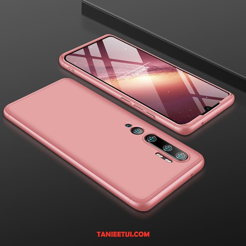 Etui Xiaomi Mi Note 10 Anti-fall Mały Różowe Złoto, Obudowa Xiaomi Mi Note 10 Tendencja Trudno Telefon Komórkowy Beige